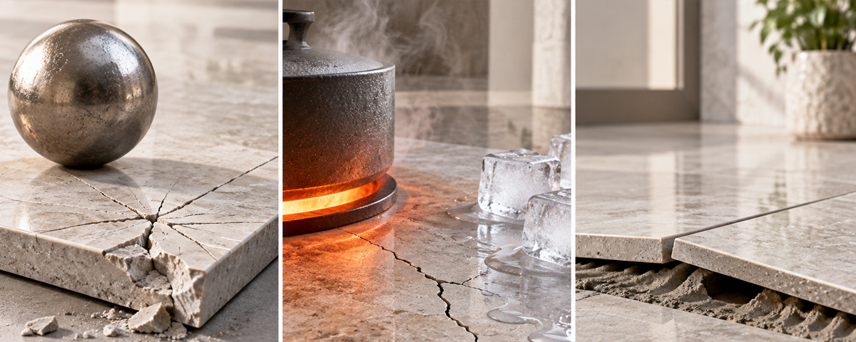 Porcelain Causes of Breakage