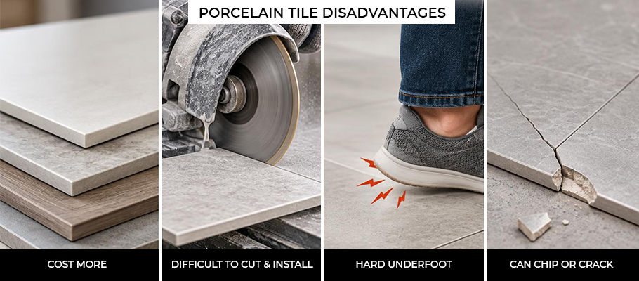 Porcelain Tile Disadvantages